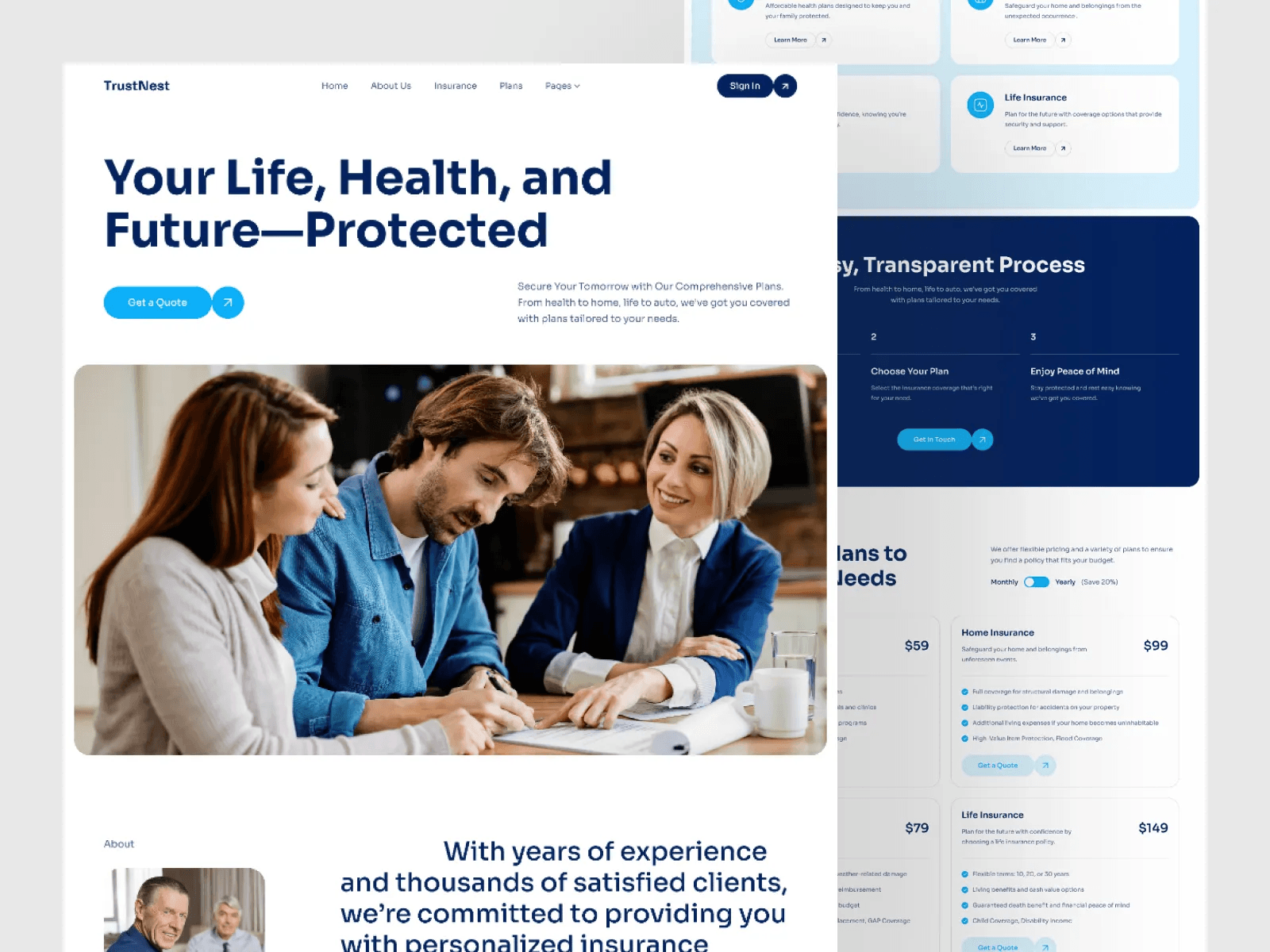 TrustNest project preview