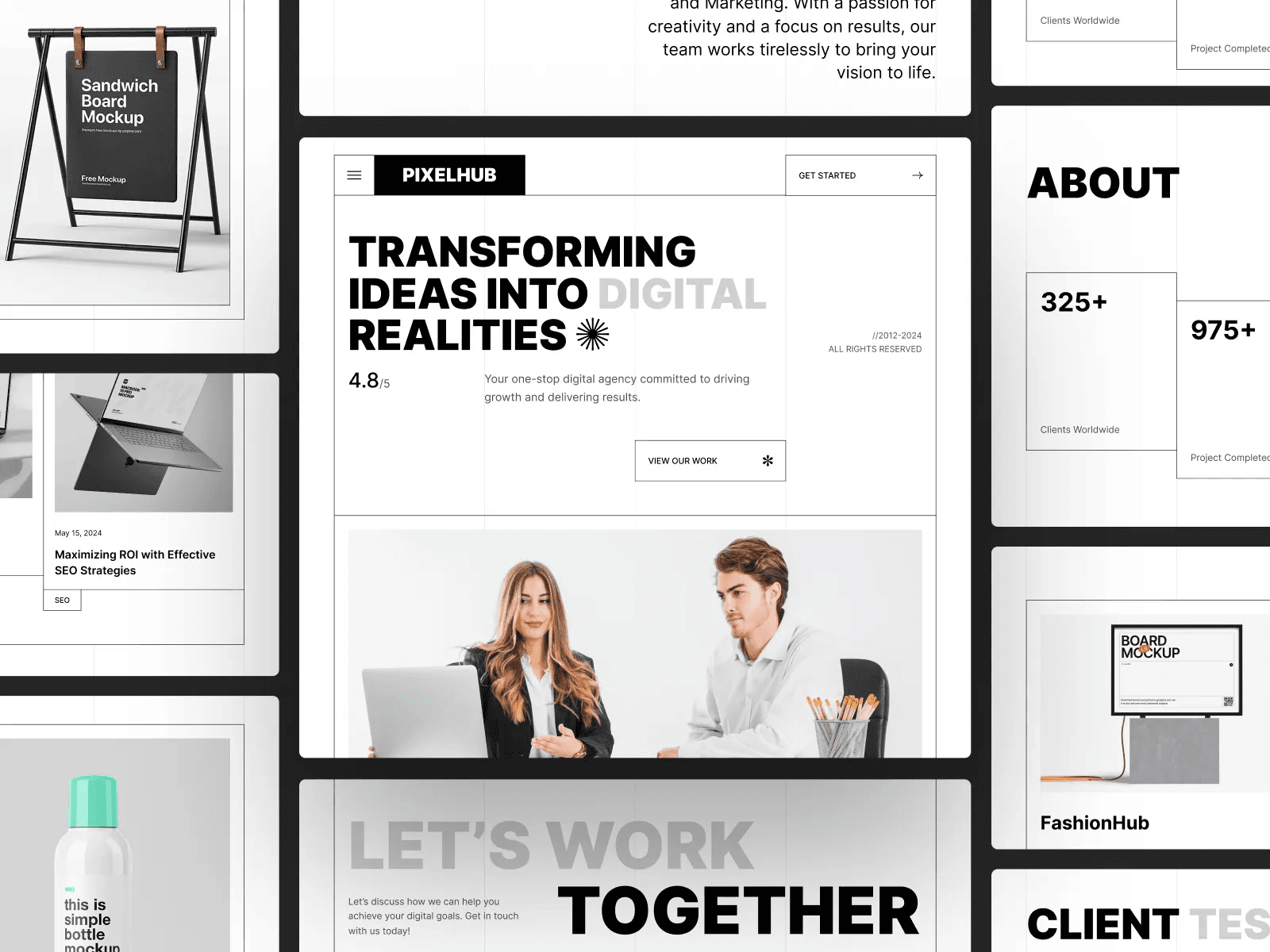 PixelHub project preview